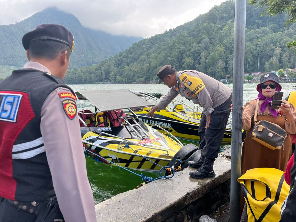 Speedboat Sarangan Diminta Stop Manuver Bahayakan&nbsp;Wisatawan.