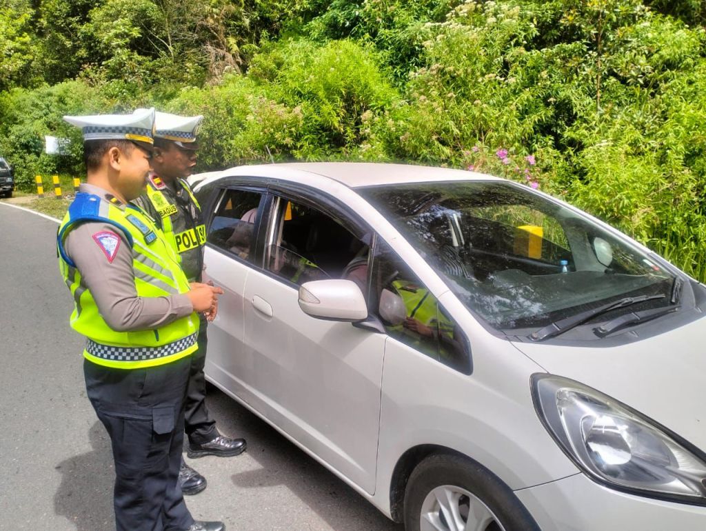 Satlantas Polres Magetan Kembali Terapkan Tilang&nbsp;Manual.