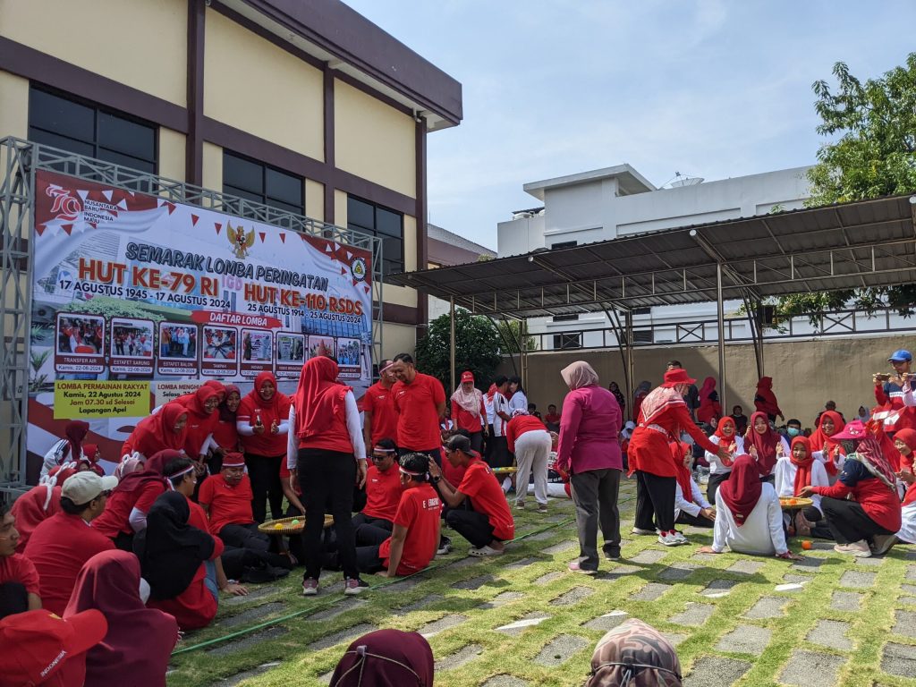 Perayaan Dirgahayu RI Ke-79 dan HUT RSDS Magetan Ke-110&nbsp;Meriah.