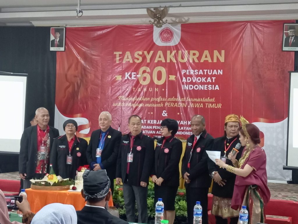 Syukuran HUT Ke-60 Peradin Di BPW Jatim&nbsp;Meriah