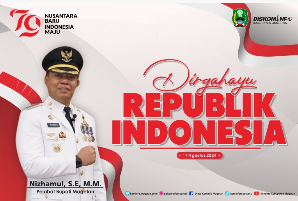 Pemkab Magetan : Dirgahayu Republik&nbsp;Indonesia.