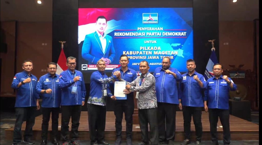 Pilkada Magetan, Hergunadi – Basuki Amankan Rekom&nbsp;Demokrat.