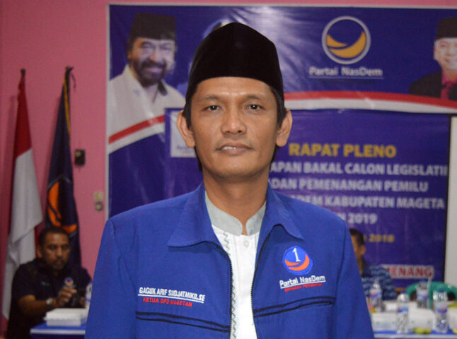 Pilkada Magetan, Partai Nasdem Dukung Paslon Nanik – Suyatni.