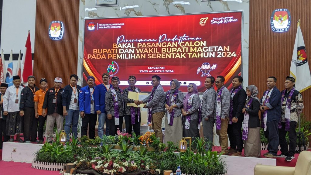 Pendaftaran Pilkada Magetan Ditutup Hergunadi-Basuki