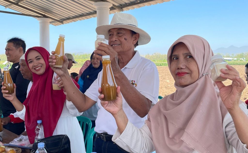 Produk Jamu Warga Desa Karangrejo Meriahkan Event Seribu Jamu&nbsp;Magetan.