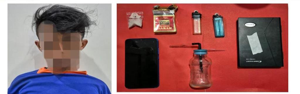 Polres Kediri Bekuk Pengedar Sabu-Sabu di Gampengrejo.
